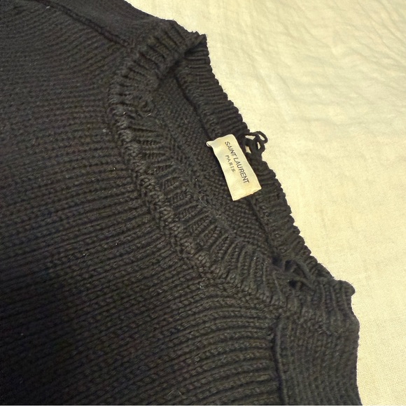 Saint Laurent Medium sweater black - Picture 7 of 10
